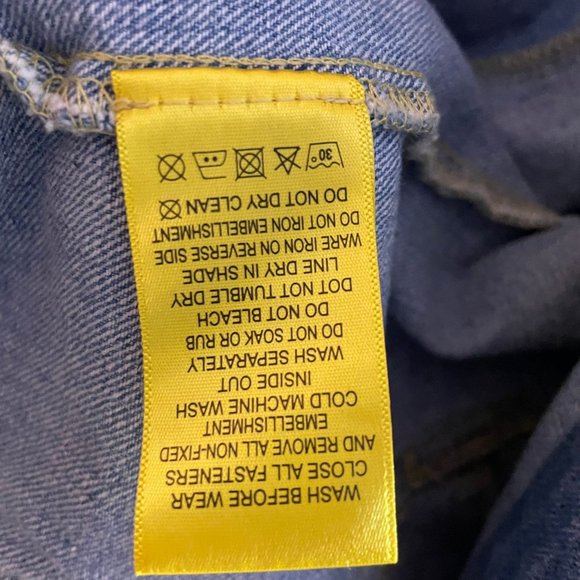 Norris Nuts Relaxed Denim Jacket Multi Logo Repeat - Picture 10 of 12